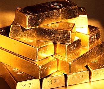 Стоимость золота растет